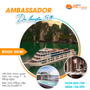 AMBASSADOR CRUISE II - Tour Vịnh Hạ Long trong ngày