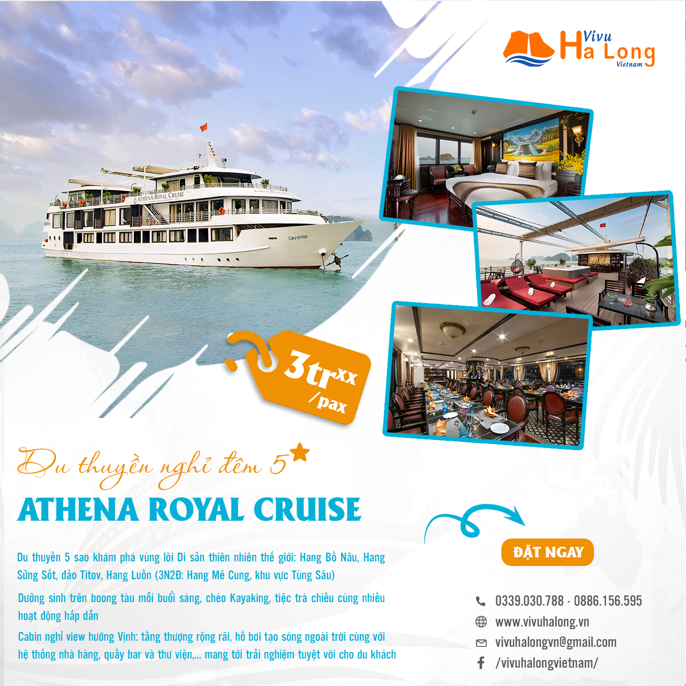 Athena Royal Cruise Hạ Long