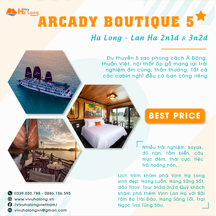 5 - Arcady Boutique Cruise