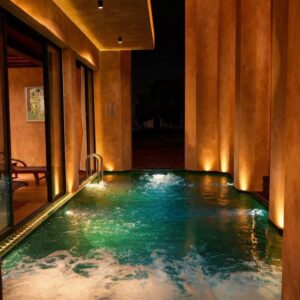 Villa 7 pn Bãi Cháy bể bơi riêng, karaoke, pickleball : Pallazo Villa