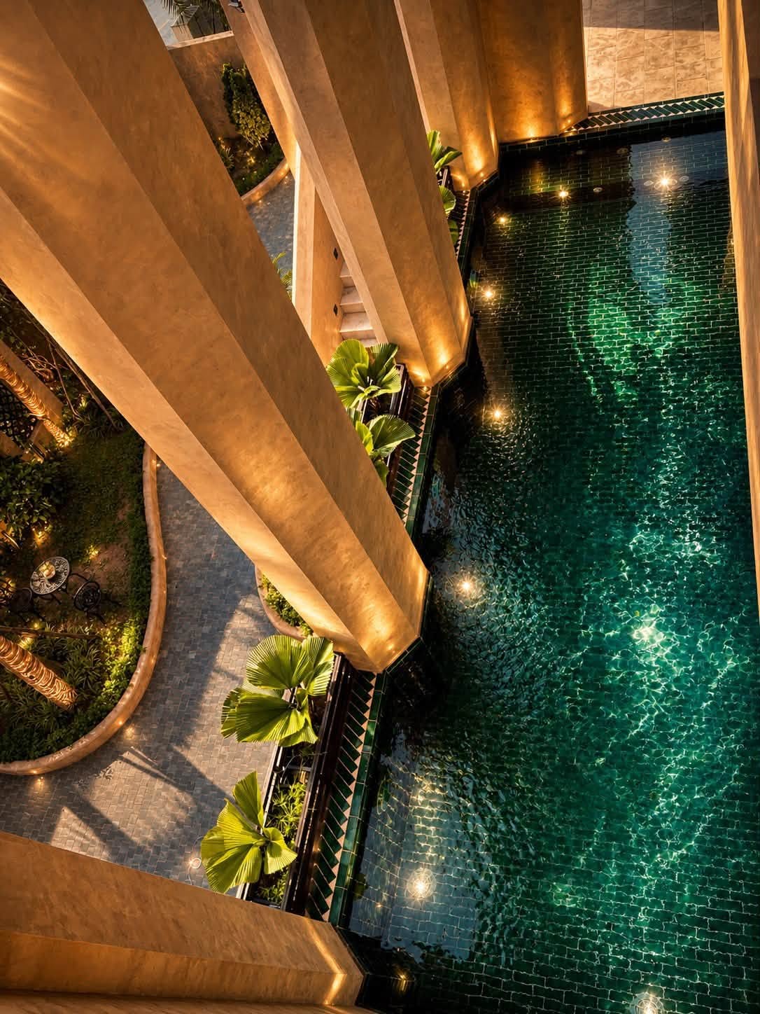 Pallazo Villa - Villa 7PN bể bơi riêng Monaco bãi Cháy