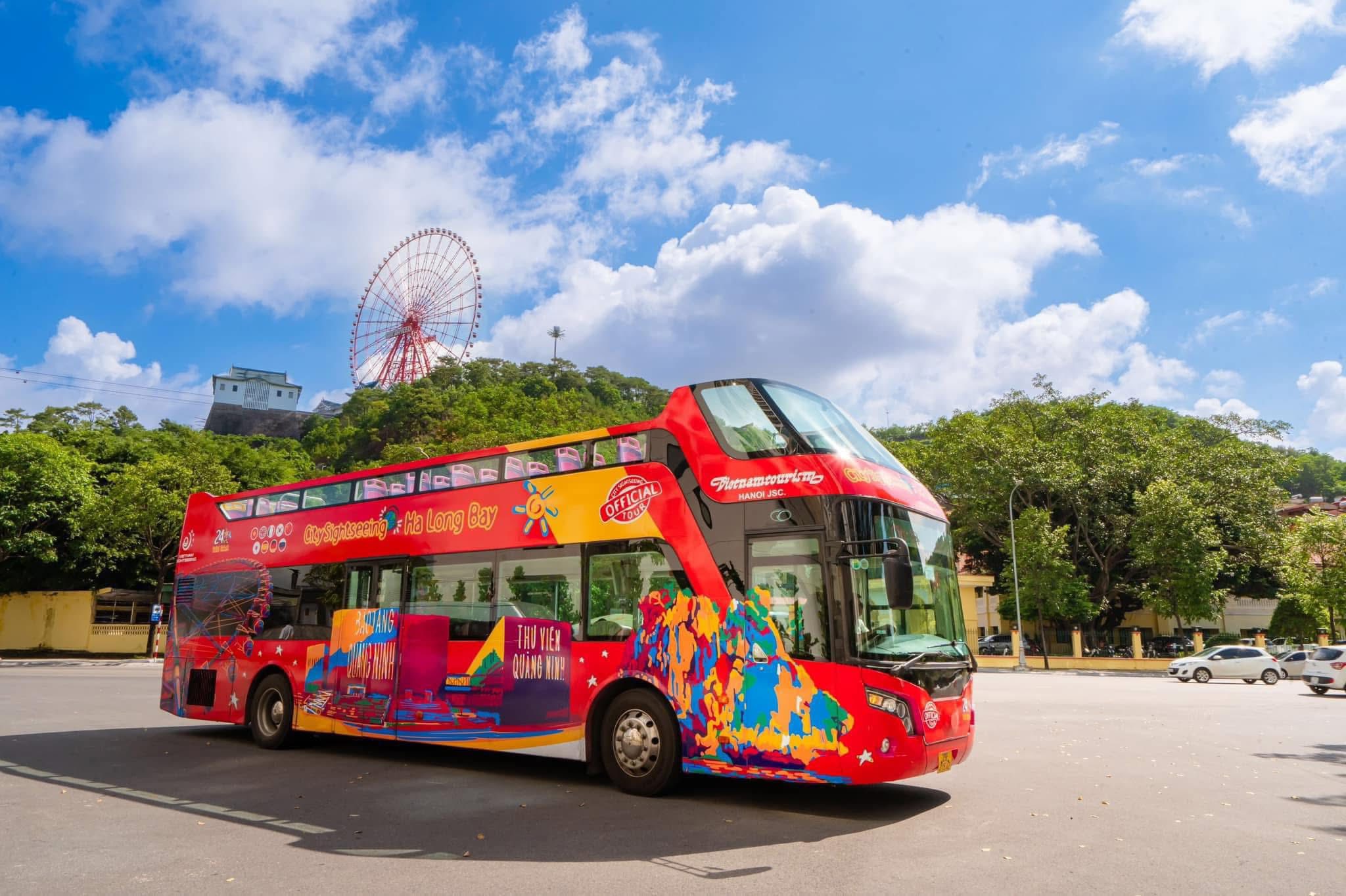 Xe bus 2 tầng Hạ Long