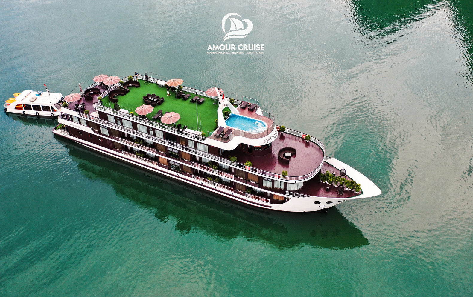 Amour Cruise ngủ đêm Hạ Long Lan Hạ Amour Cruise - Du thuyền 5 sao tour Vịnh Lan Hạ 2n1d, 3n2d