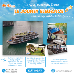 Le Jouney Elegance Cruise - Lan Ha Bay Overnight Cruise