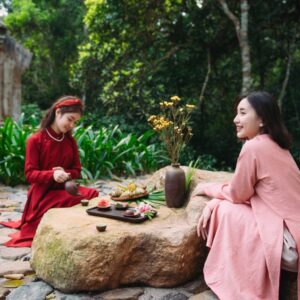 Khám phá Du lịch, nghỉ dưỡng Làng Nương chân núi Yên Tử
