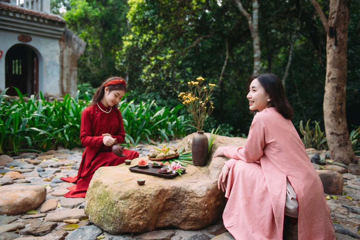 Làng Nương Yên Tử, Quảng Ninh Khám phá Du lịch, nghỉ dưỡng Làng Nương chân núi Yên Tử