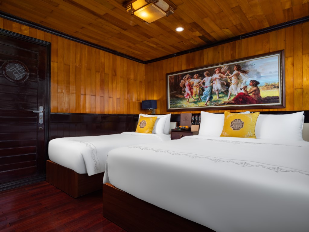 Đặt tour tàu 4 sao Vịnh Hạ Long, Lan Hạ 2n1d, 3n2d Hera Boutique