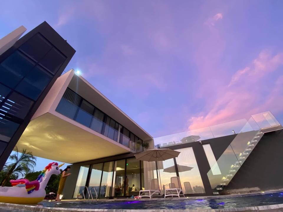 S Hill Villa - villa bể bơi vô cực trung tâm đảo Tuần Châu, Quảng Ninh