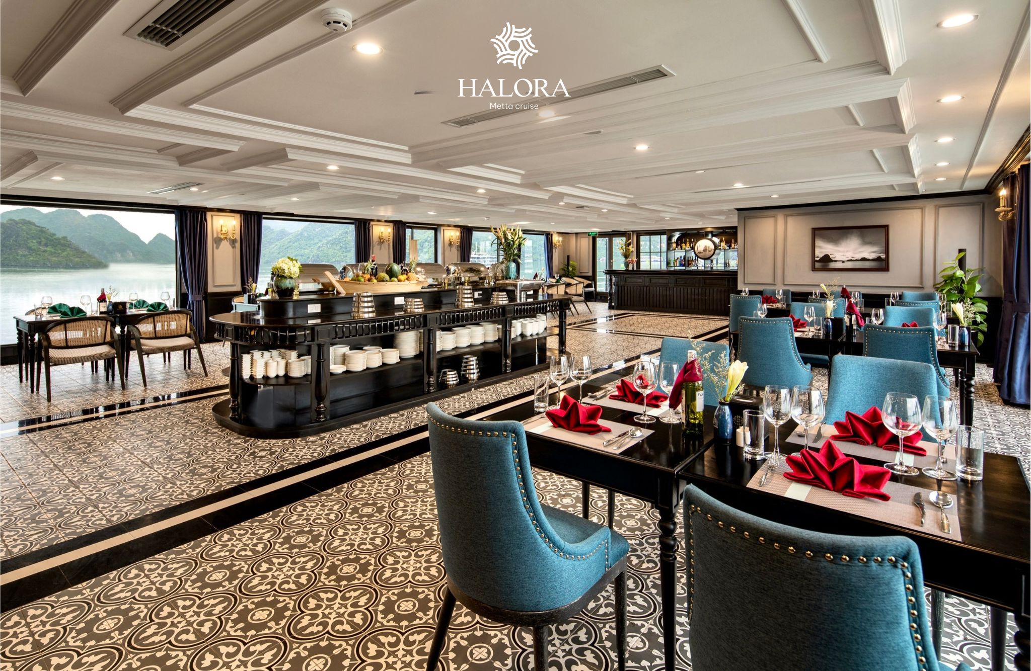 Halora Metta 5star Cruise Lan Ha Bay, Indiant Tour Du thuyền ngủ đêm 5 sao khách Ấn Độ: Halora Metta
