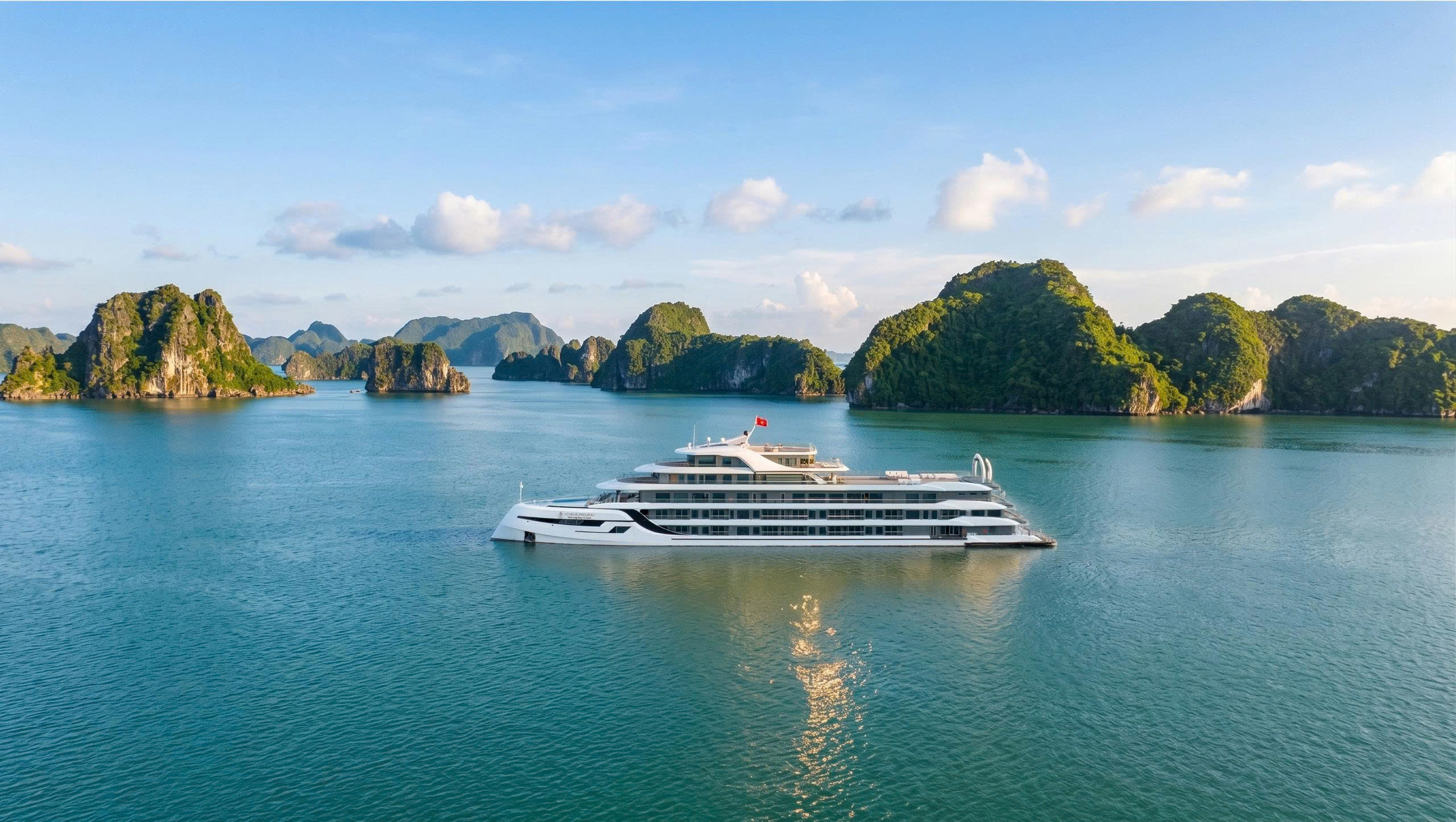 Athena Premium 6 star cruise Halong Bai Tu Long Bay
