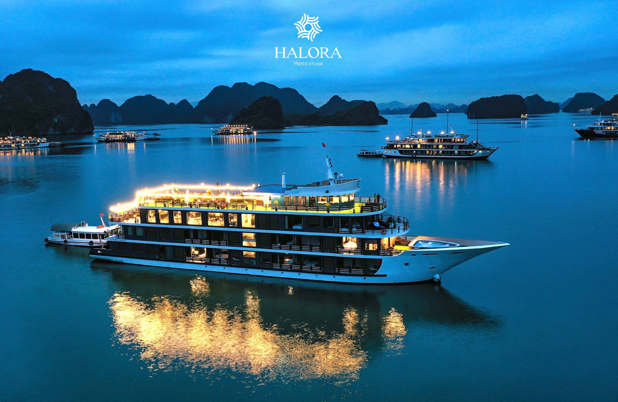 Halora Metta 5star Cruise Lan Ha Bay, Indiant