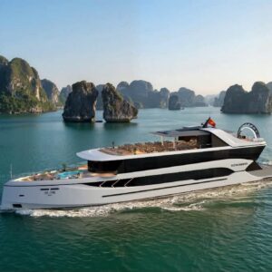 Du thuyền 5 sao cao cấp tour Vịnh Hạ Long trong ngày, tối: Icon Cruise