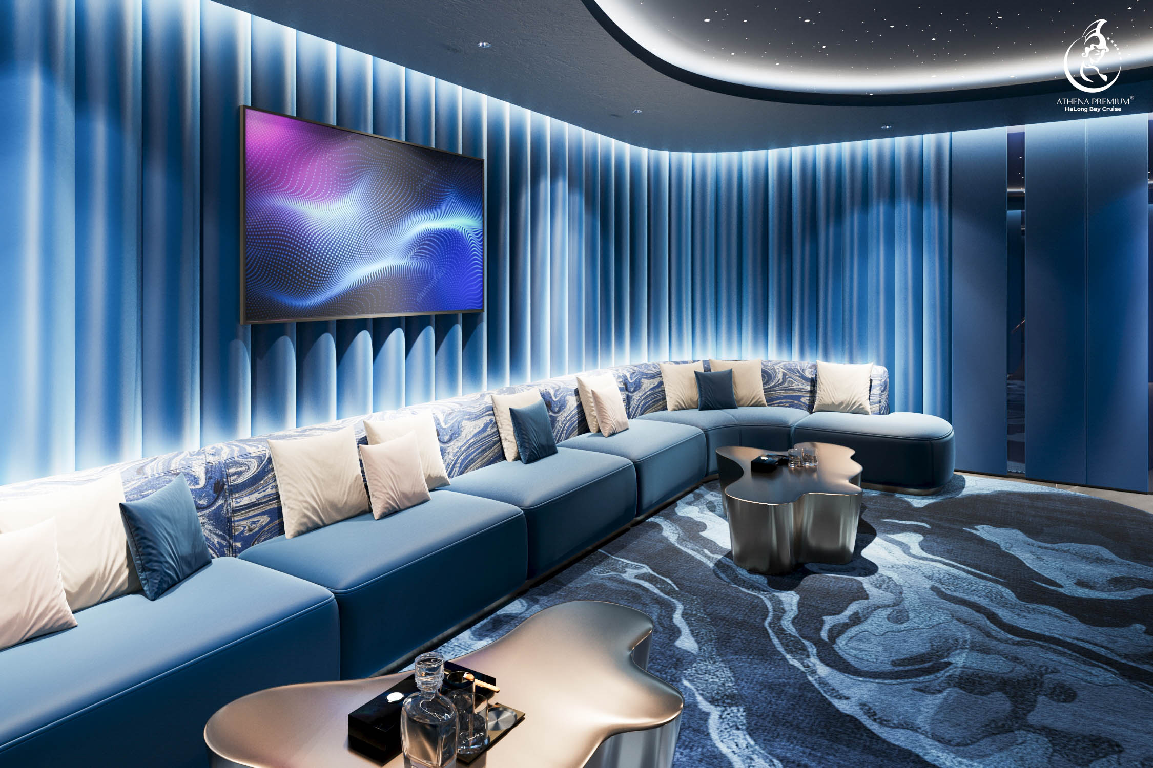 Athena Premium 6 star cruise Halong Bai Tu Long Bay