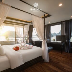 Tour Du thuyền ngủ đêm 5 sao khách Ấn Độ: Halora Metta